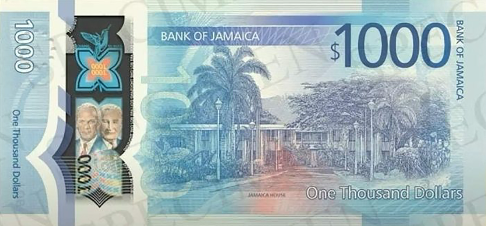 PNew (PN99) Jamaica - 1000 Dollars Year 2022 (2023)
